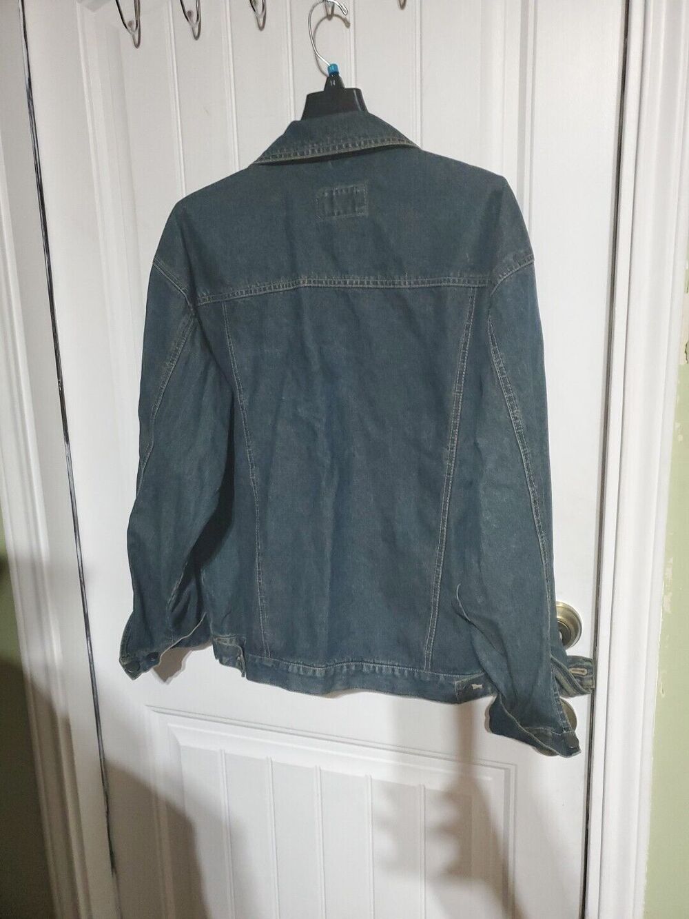 VTG CrossFire Men Jean Jacket Trucker Size M - Picture 10 of 12